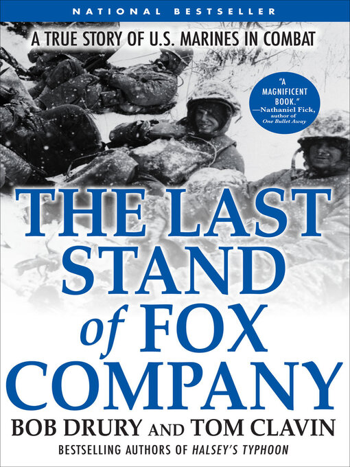 Title details for The Last Stand of Fox Company by Bob Drury - Available